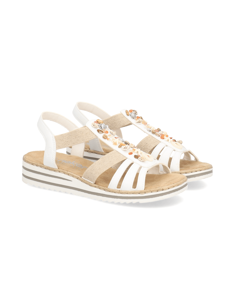 Rieker-Sandale-weiss