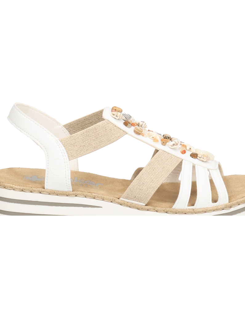 Rieker-Sandale-weiss