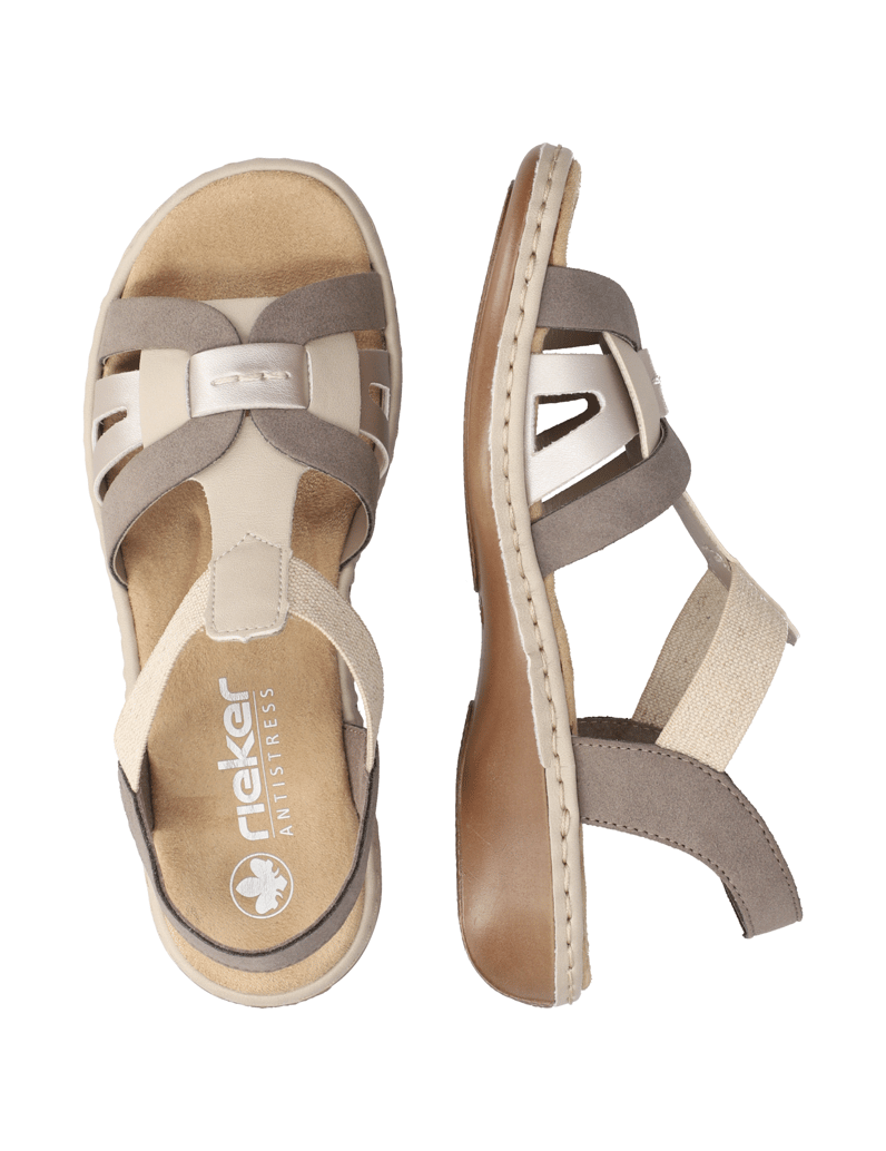 Rieker-Sandale-beige
