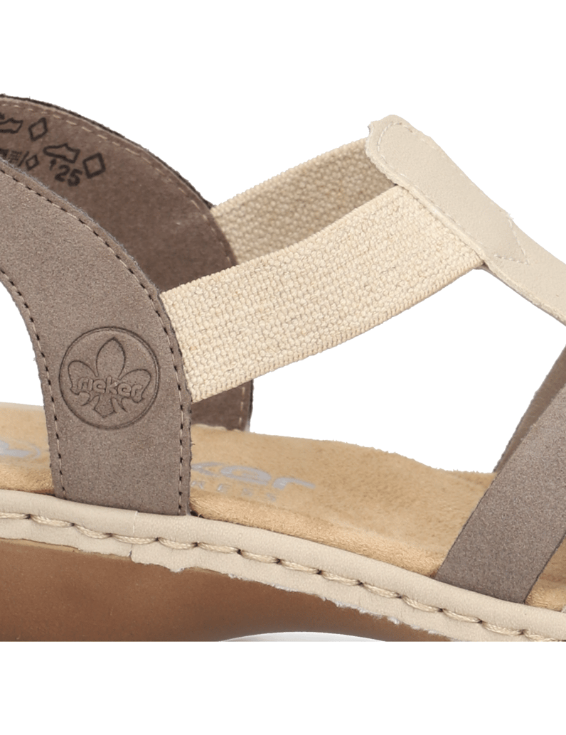 Rieker-Sandale-beige