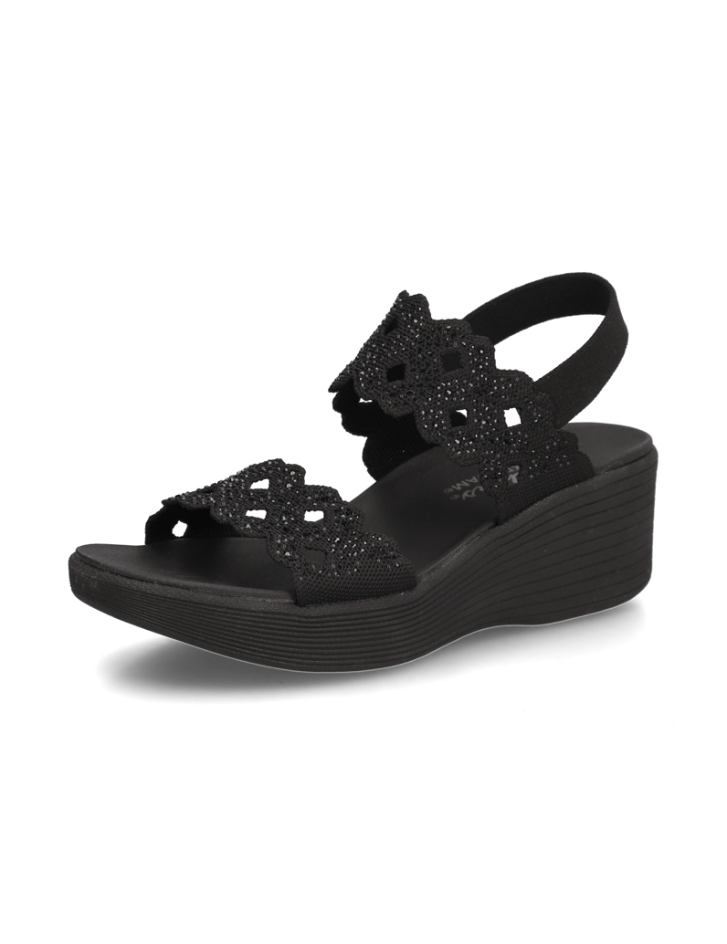Skechers-Sandale-schwarz