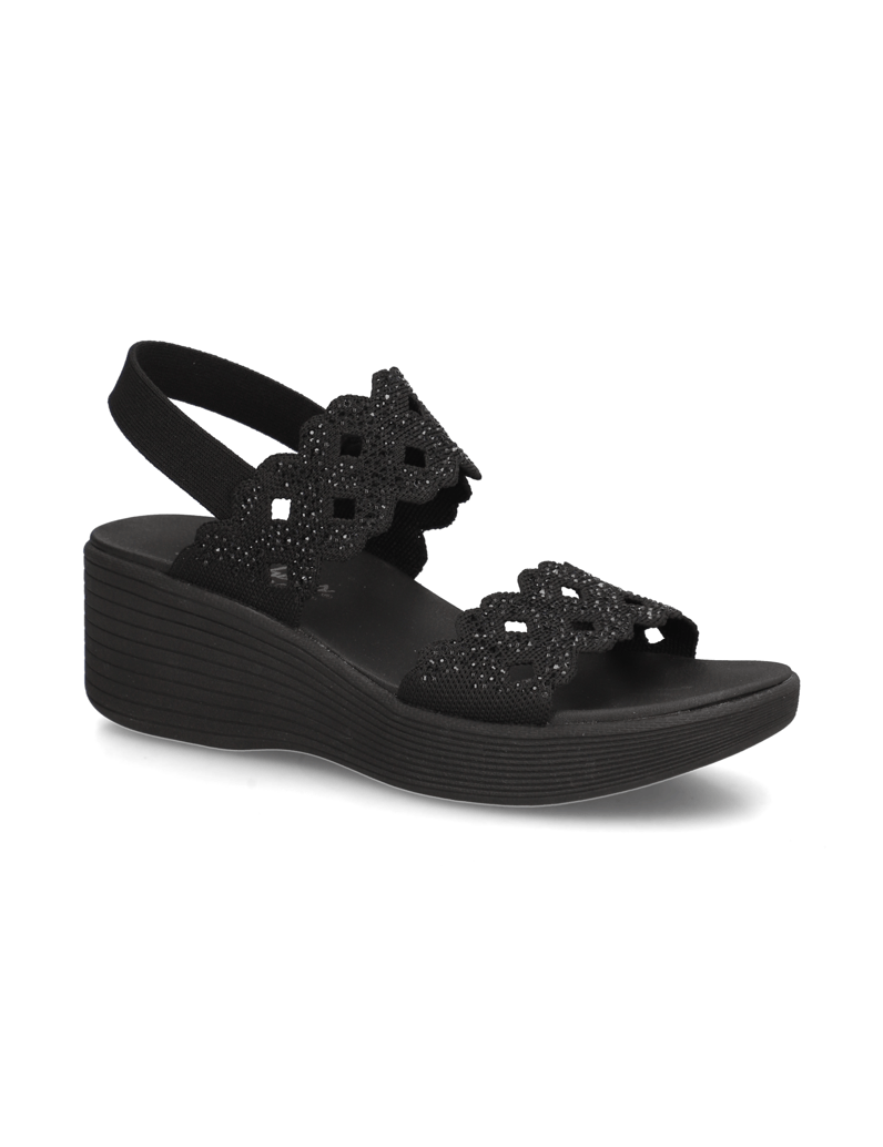 Skechers-Sandale-schwarz