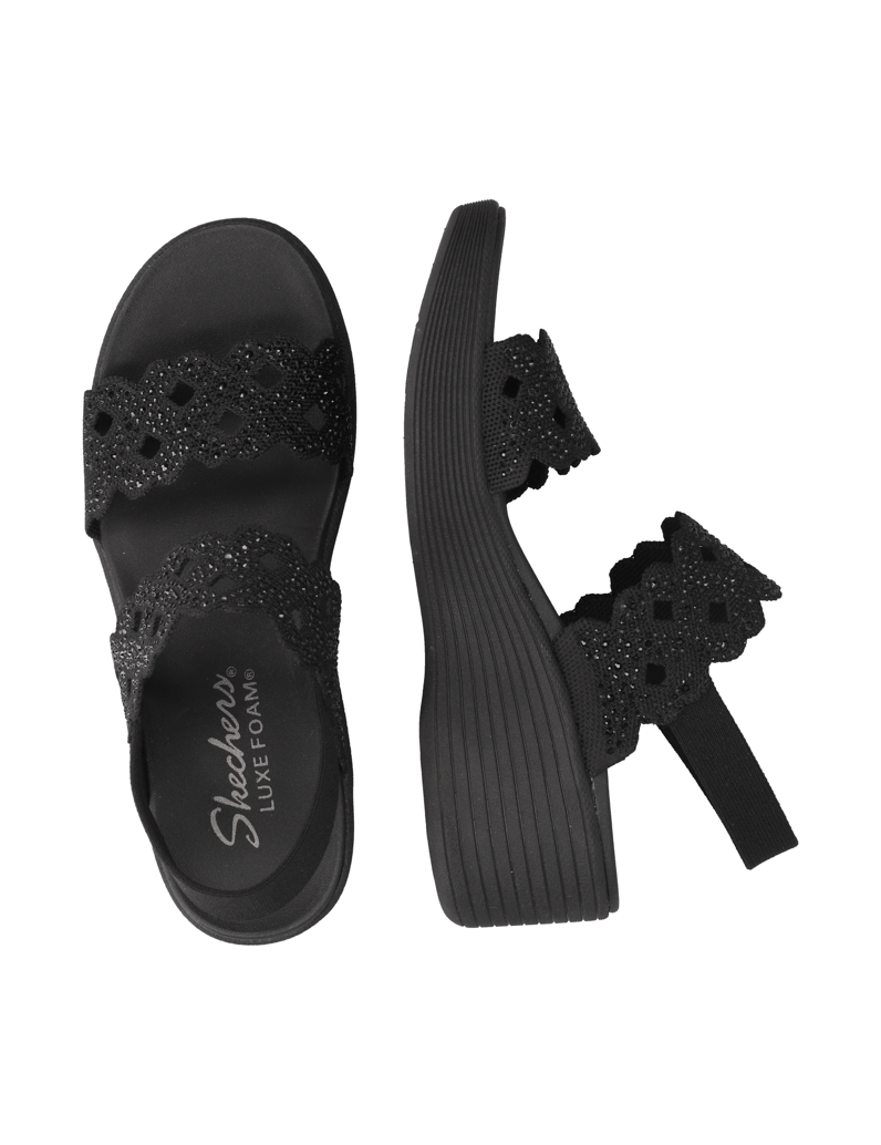Skechers-Sandale-schwarz