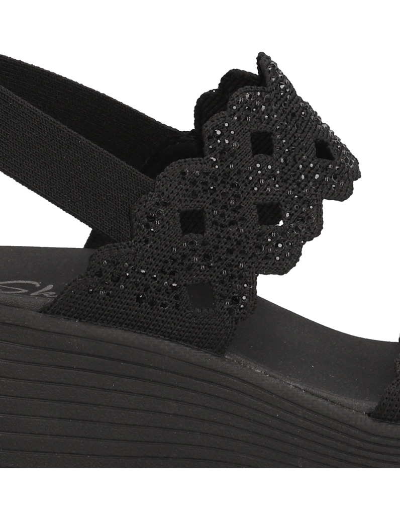 Skechers-Sandale-schwarz