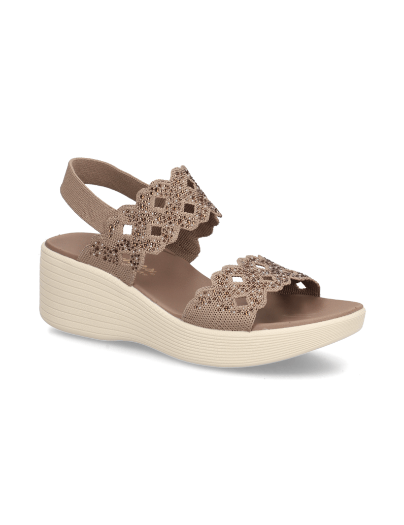Skechers-Sandale-schwarz