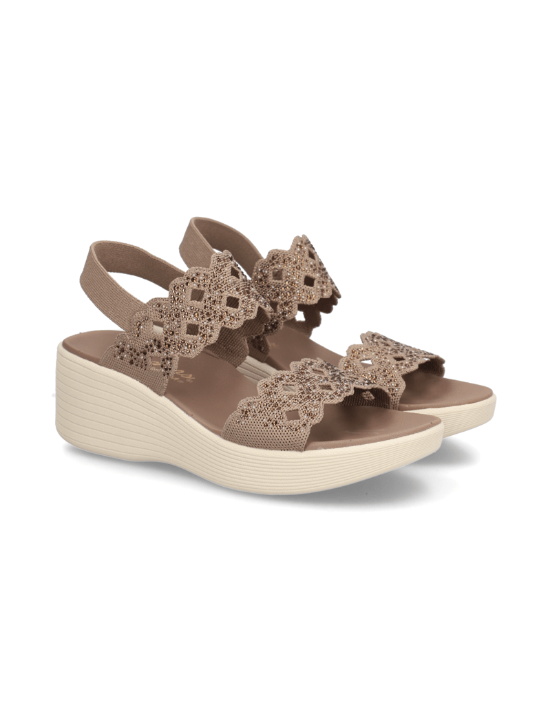 Skechers-Sandale-schwarz