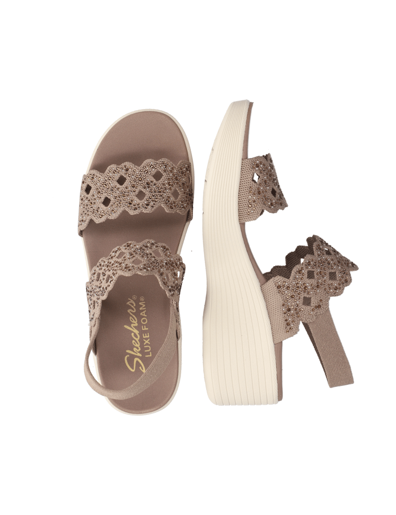 Skechers-Sandale-schwarz