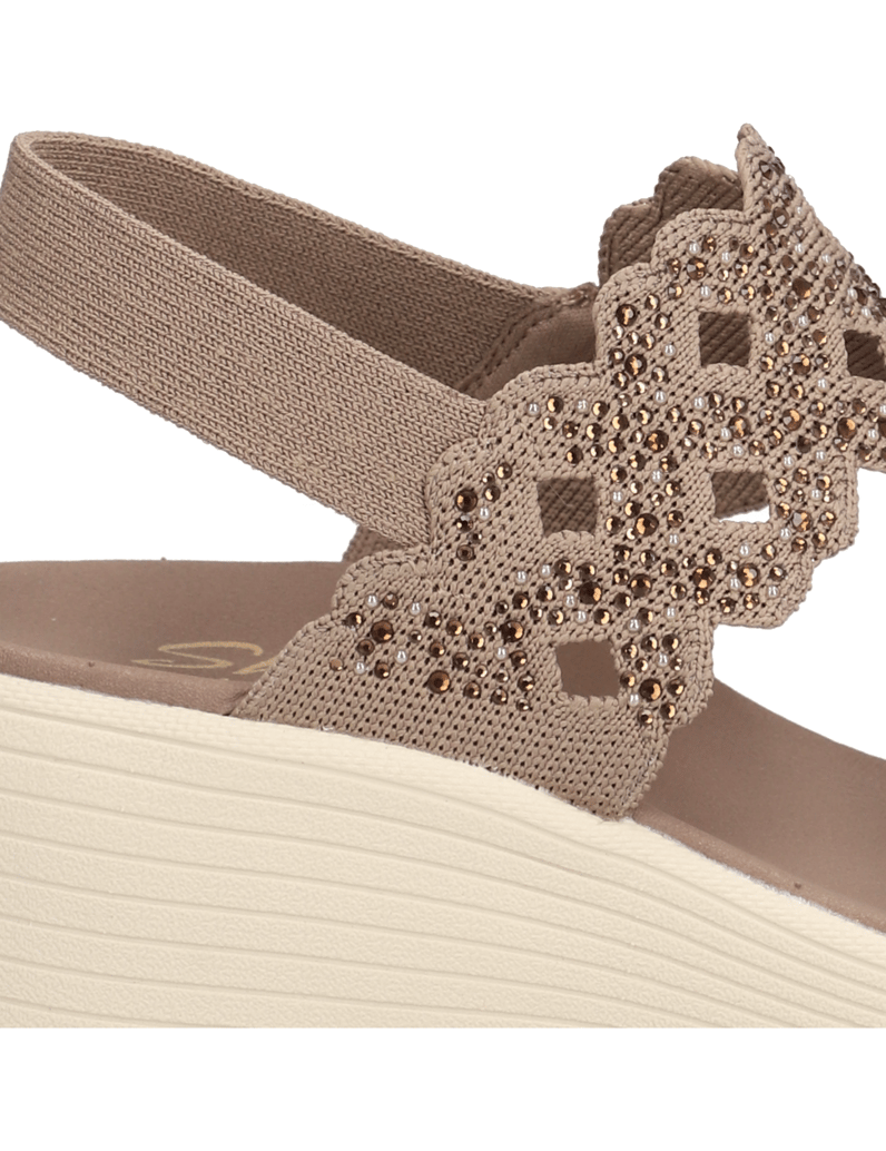 Skechers-Sandale-schwarz