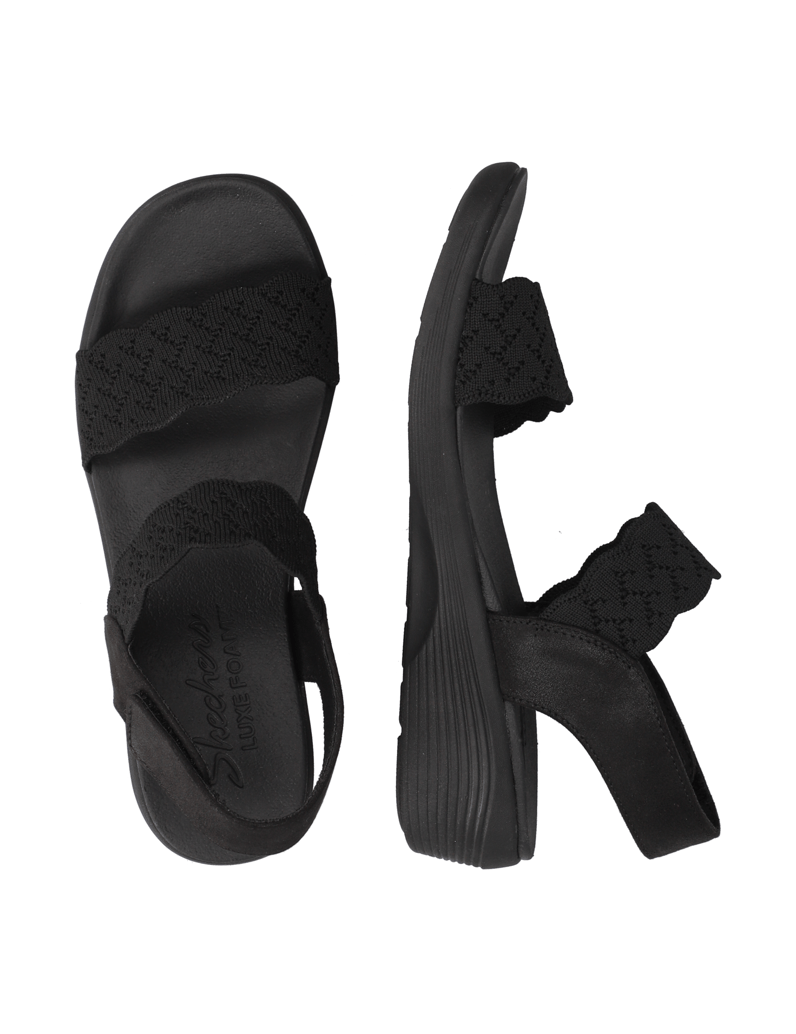 Skechers-Sandale-schwarz