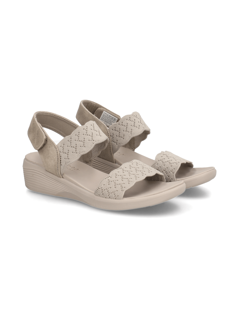 Skechers-Sandale-schwarz