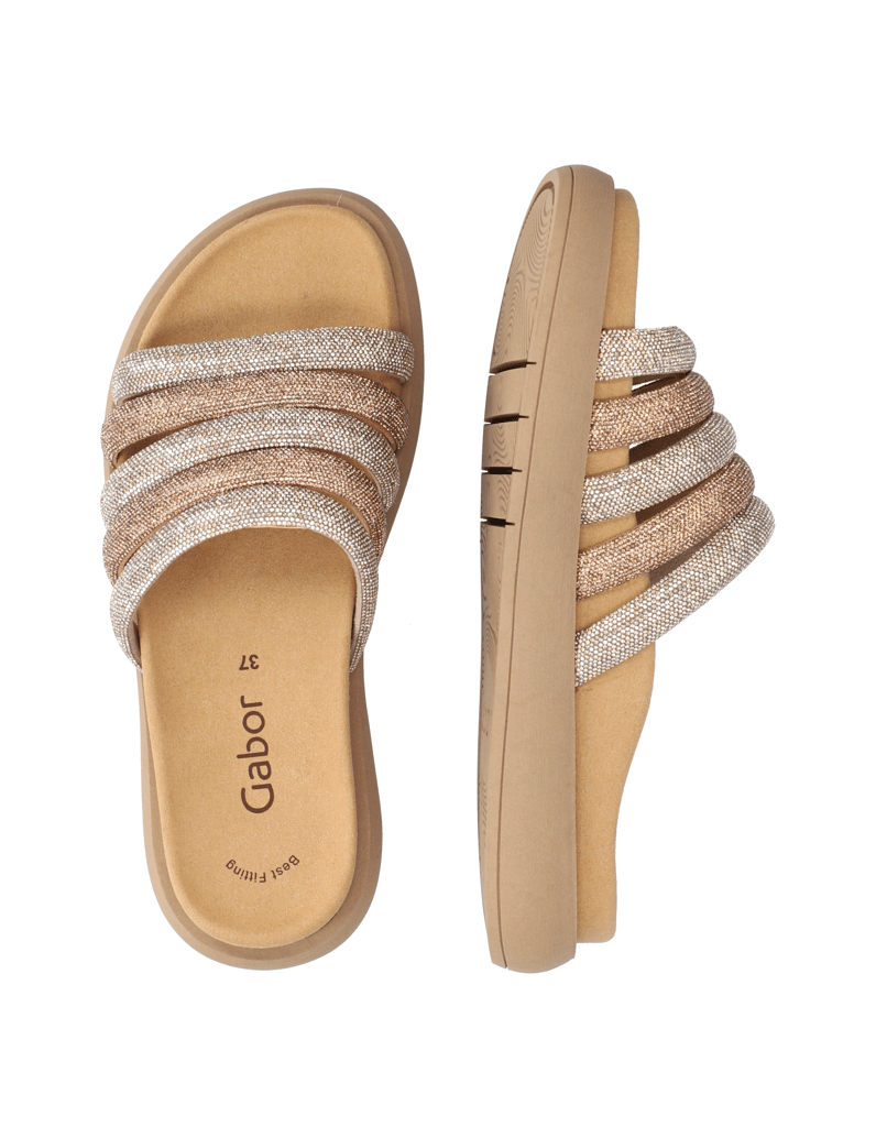 Gabor-Pantoffel-gold