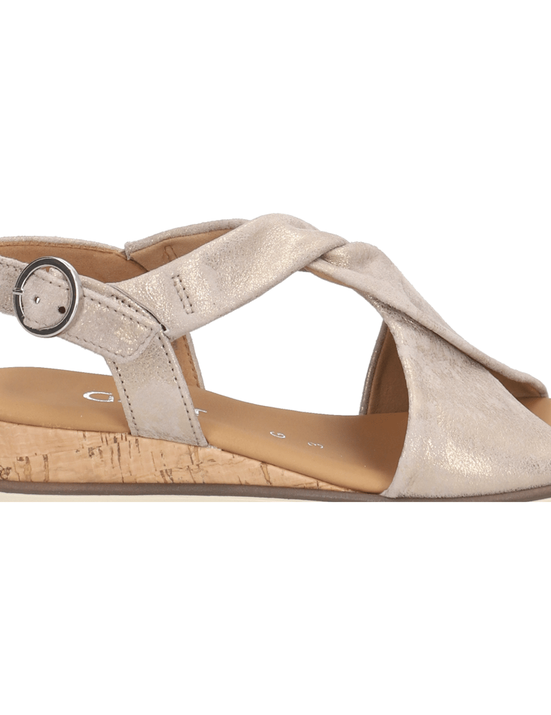 Gabor-Nubukleder-Sandale-silber