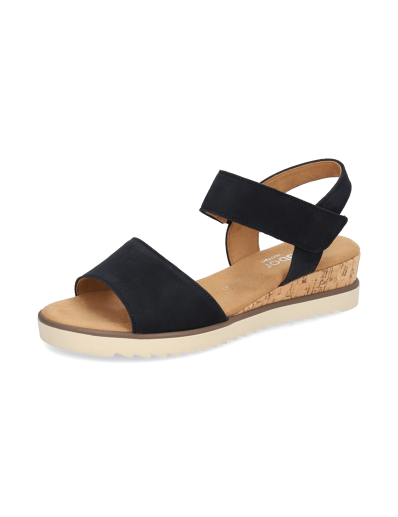 Gabor-Veloursleder-Sandale-blau