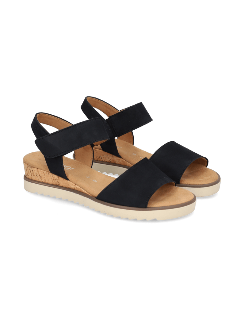 Gabor-Veloursleder-Sandale-blau