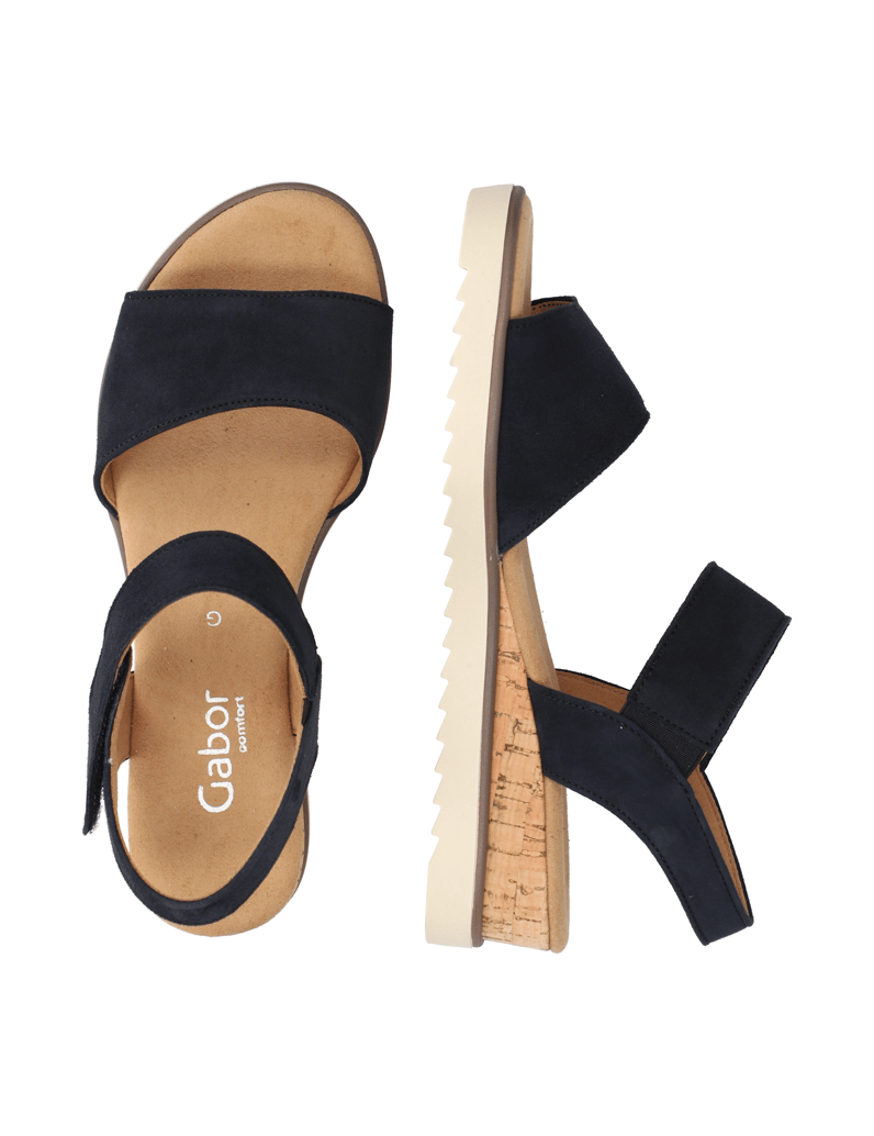 Gabor-Veloursleder-Sandale-blau