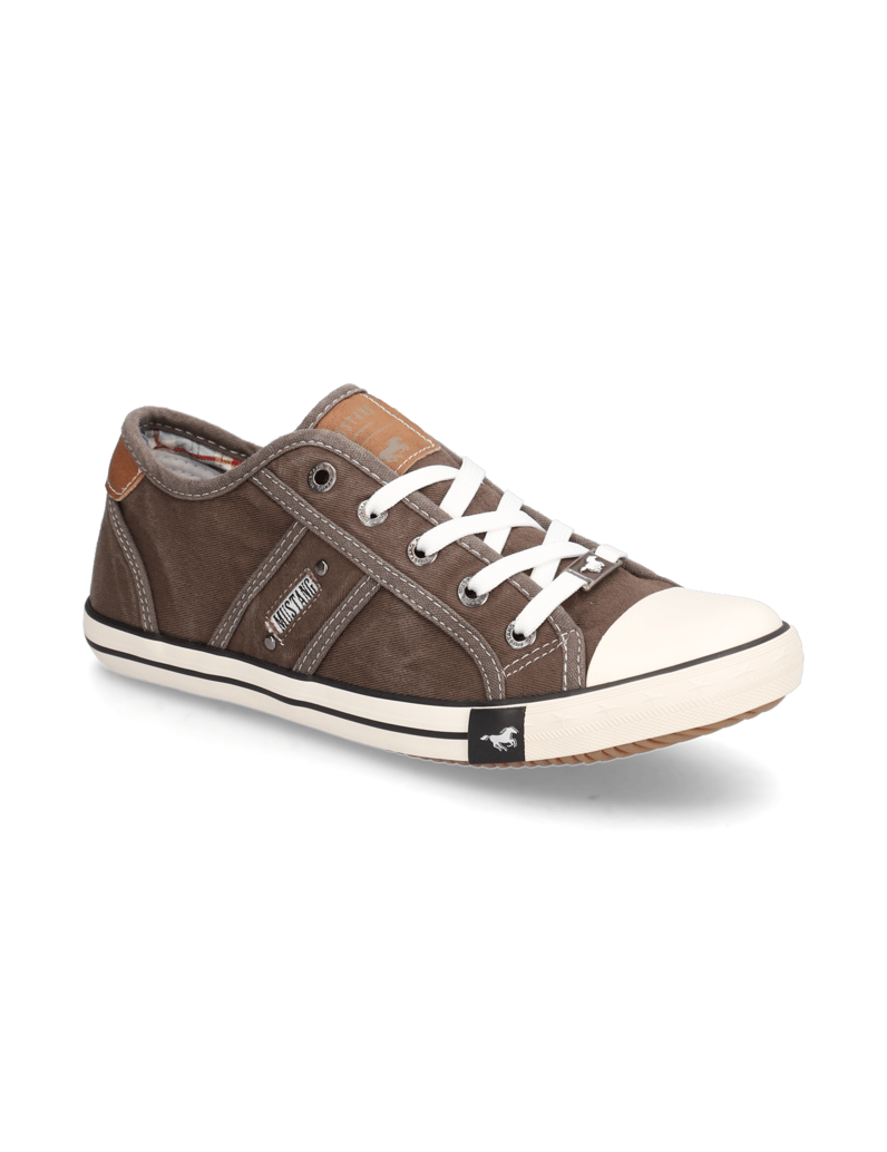 Mustang-Canvas-Sneaker-schwarz