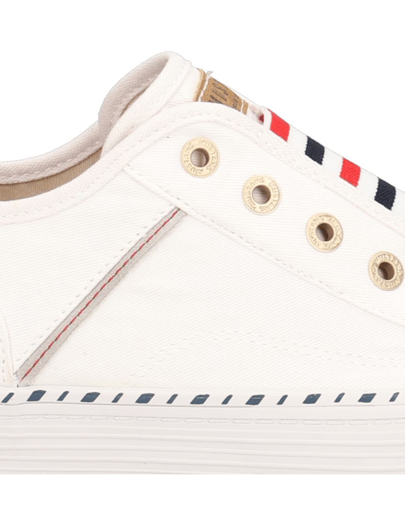 Mustang-Textil-Sneaker-weiss