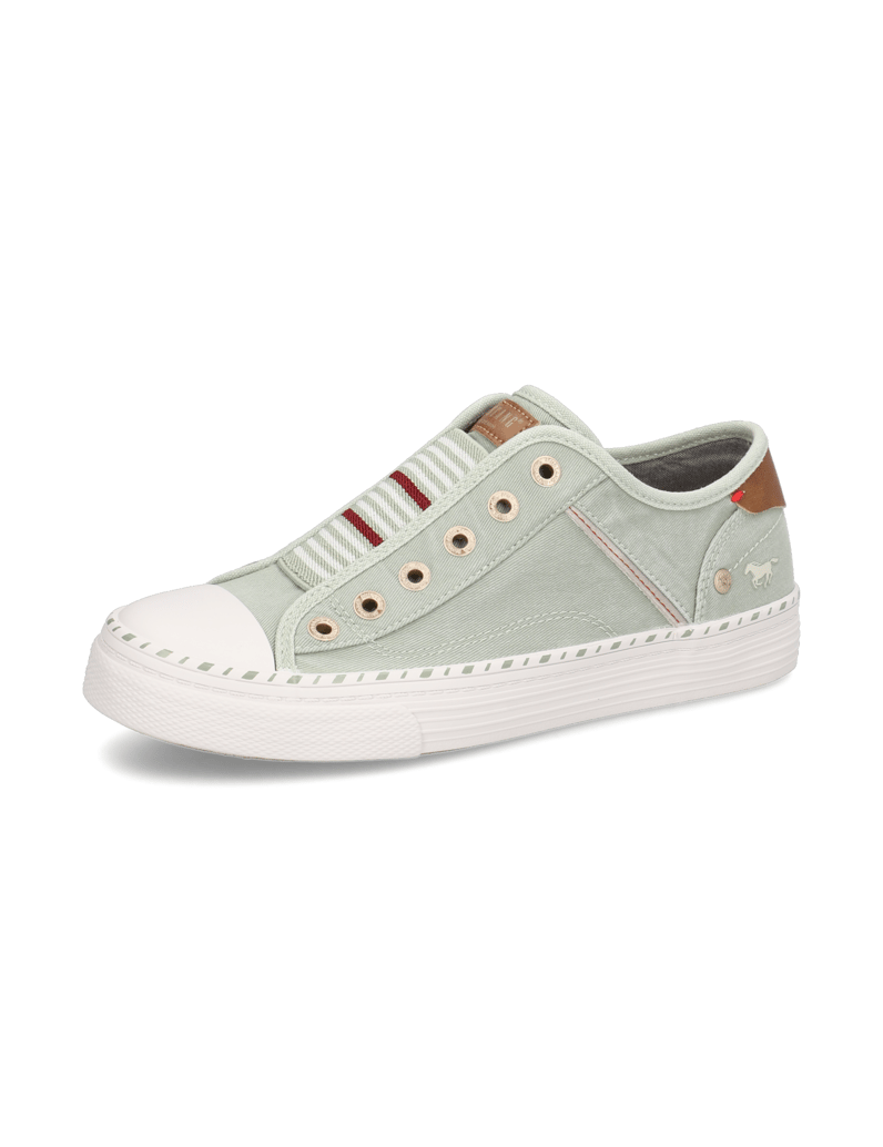 Mustang-Textil-Sneaker-weiss