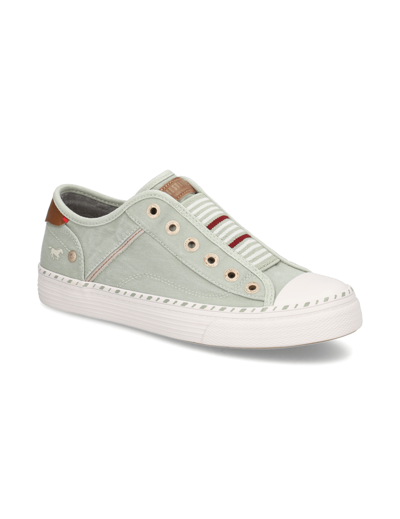 Mustang-Textil-Sneaker-weiss