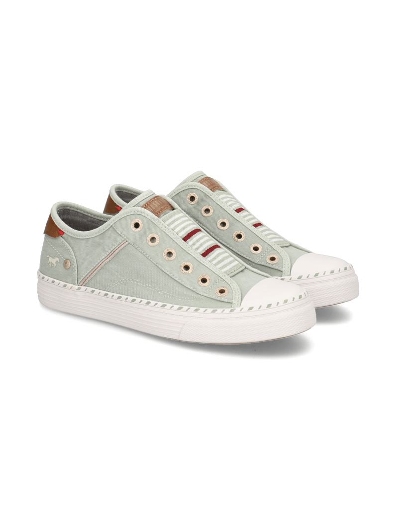 Mustang-Textil-Sneaker-weiss