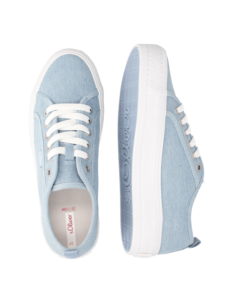 S.Oliver-Textil-Sneaker-blau