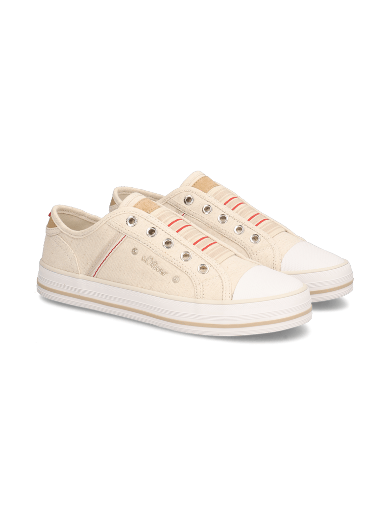 S.Oliver-Textil-Sneaker-grün