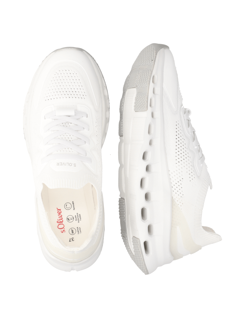 S.Oliver-Textil-Sneaker-weiss