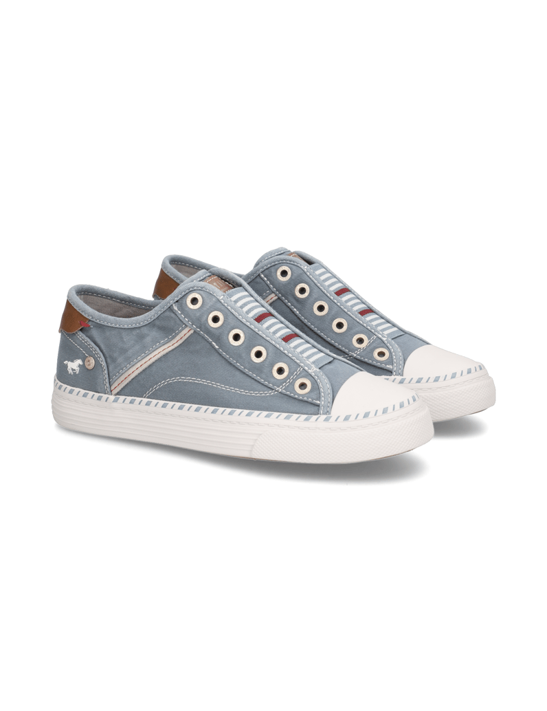 Mustang-Textil-Sneaker-hellblau
