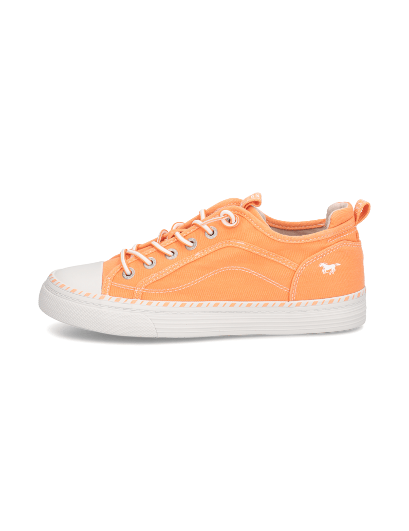Mustang-Textil-Sneaker-orange