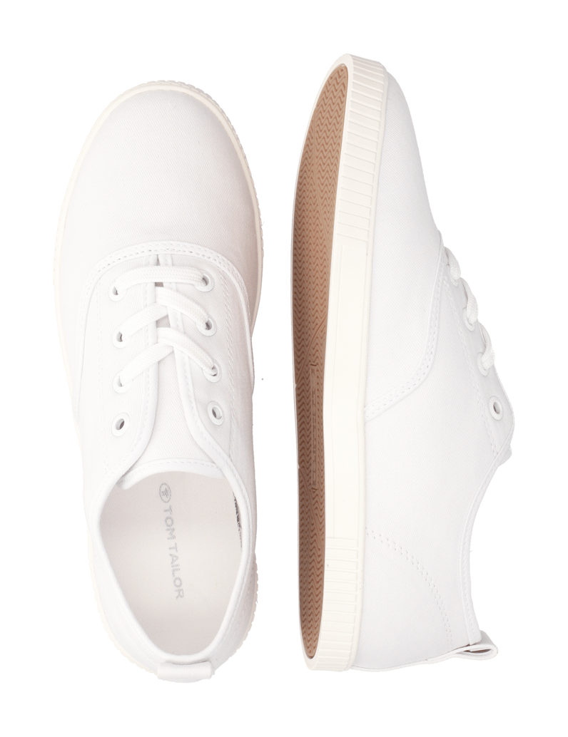 Tom-Tailor-Textil-Sneaker-weiss