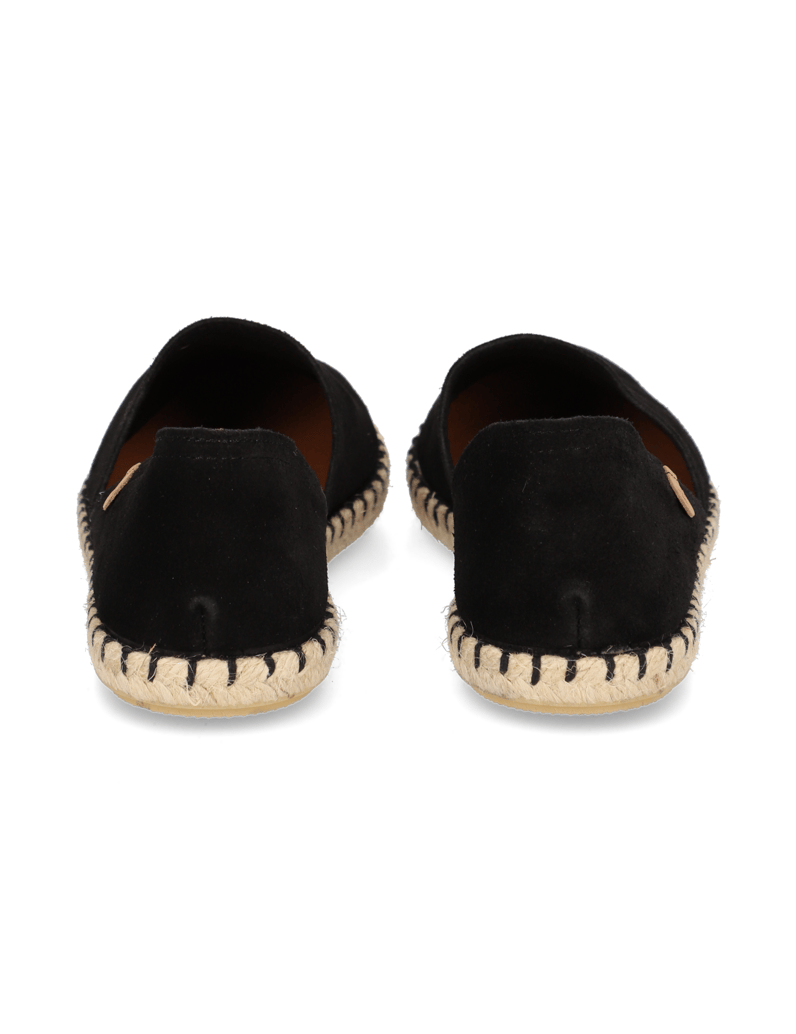 Verbenas-Veloursleder-Espadrille-schwarz