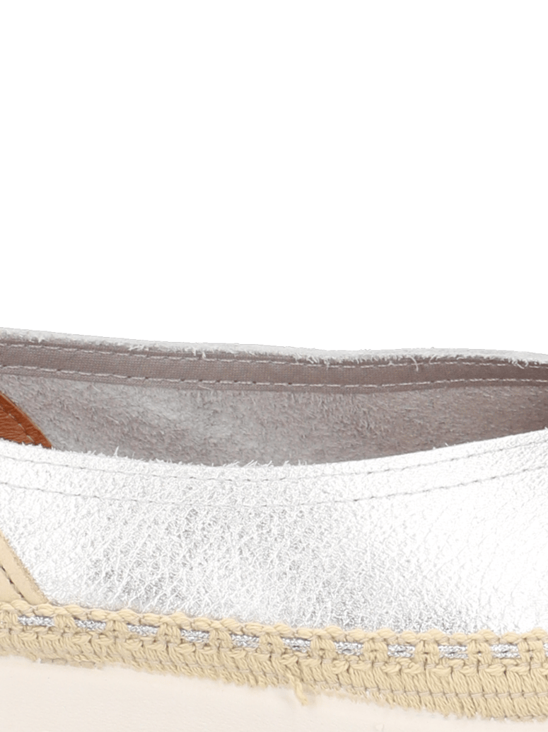 Verbenas-Glattleder-Slipper-sportiv-weiss