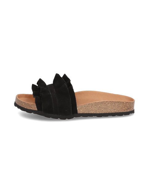 Veloursleder Pantoffel