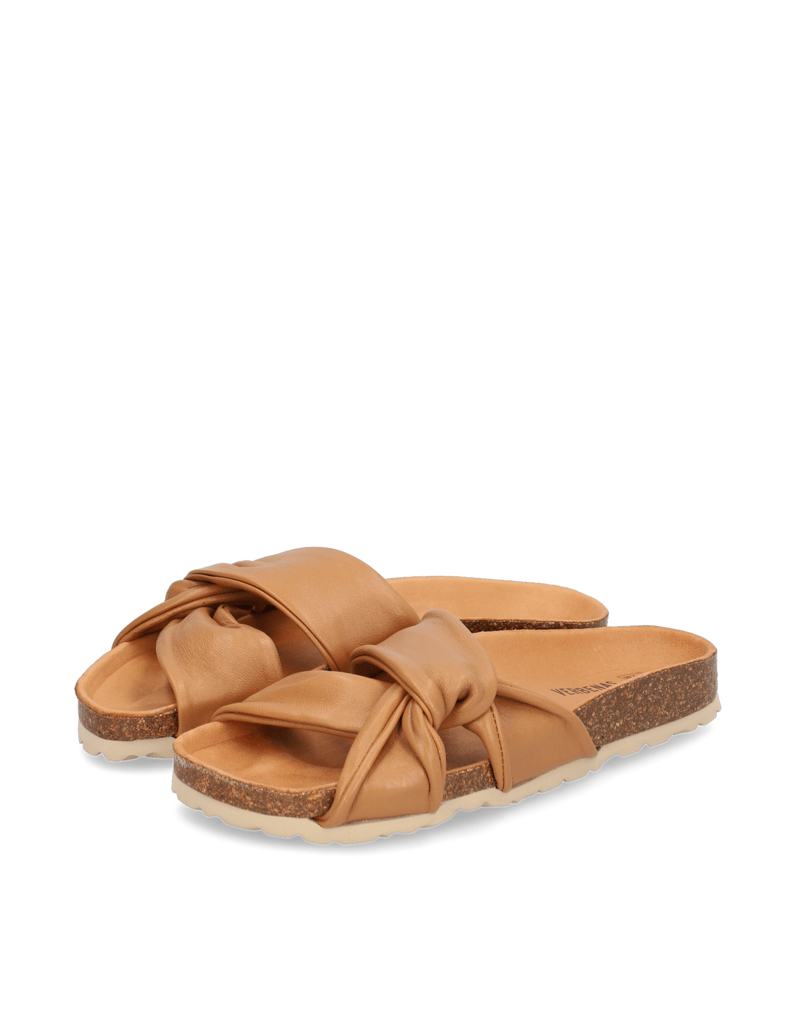 Verbenas-Glattleder-Pantoffel