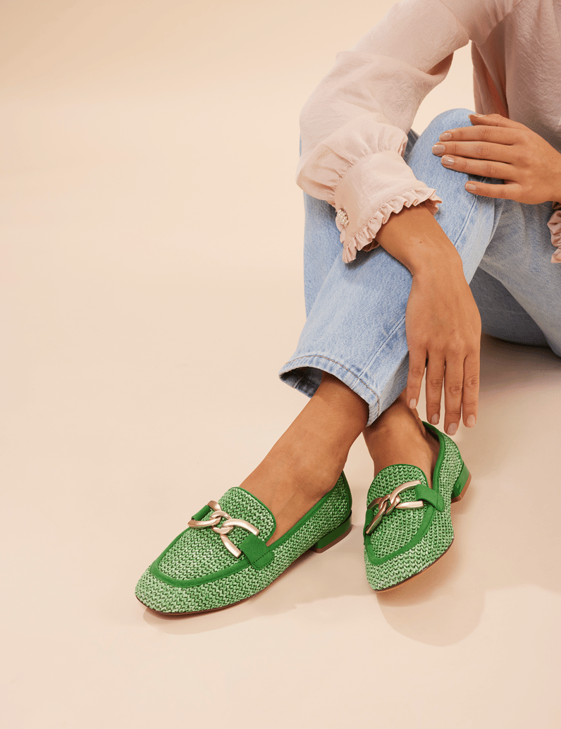 Pat-Calvin-Textil-Slipper-grün