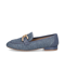 Pat Calvin Textil Slipper blau
