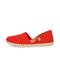 Verbenas Veloursleder Espadrille rot