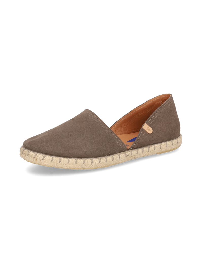 Verbenas-Veloursleder-Espadrille-braun