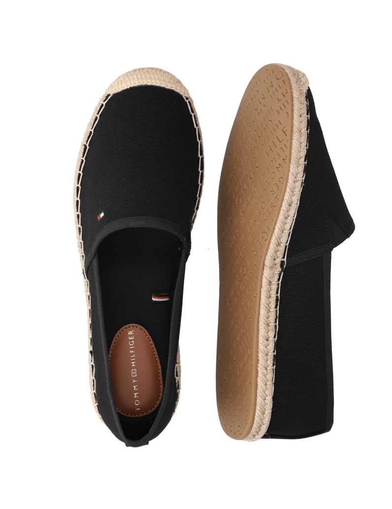 Tommy-Hilfiger-FLAG-CANVAS-ESPADRILLE-schwarz