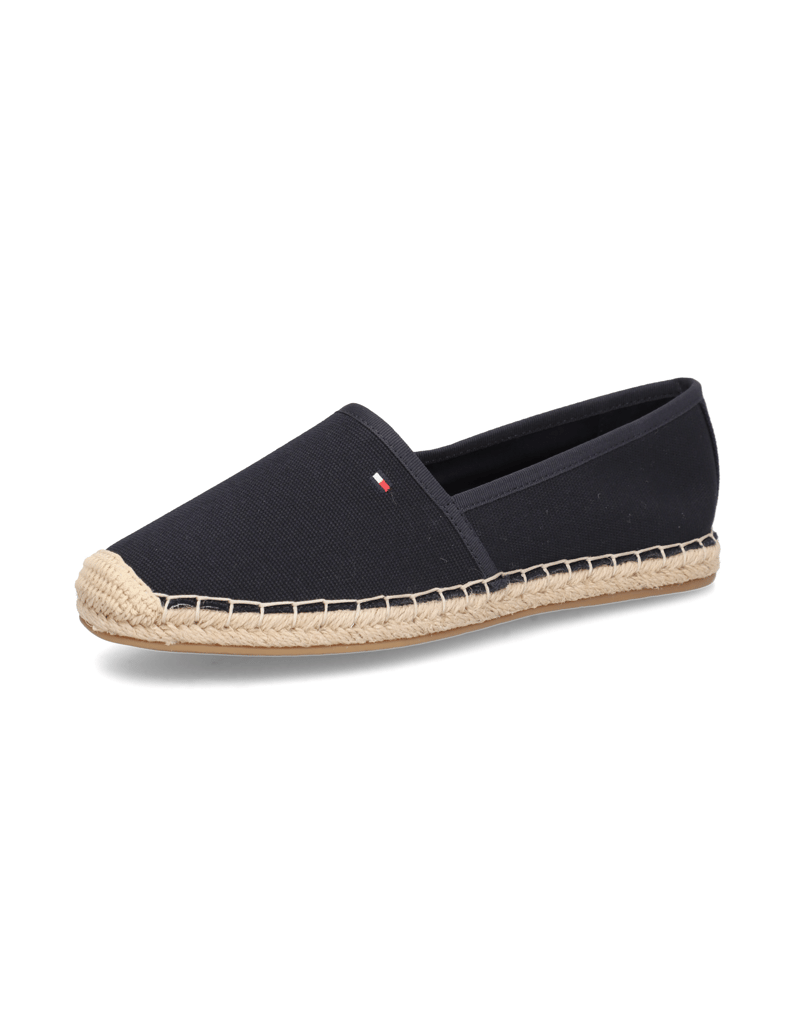Tommy-Hilfiger-FLAG-CANVAS-ESPADRILLE-schwarz