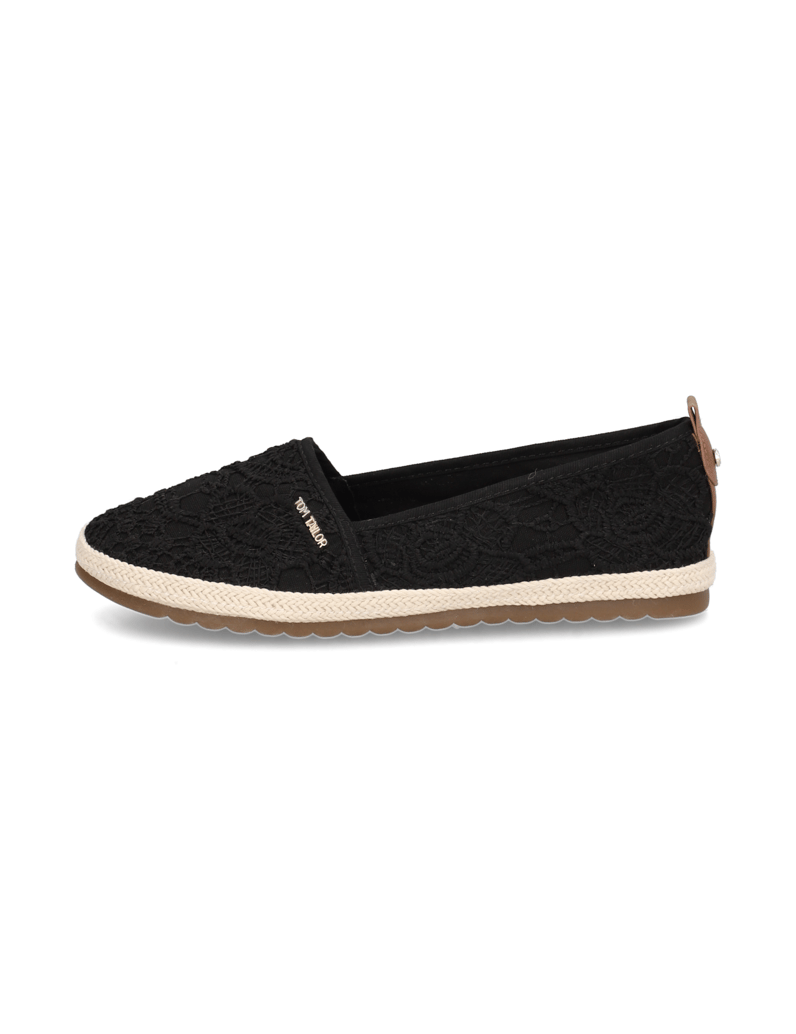 Tom-Tailor-Textil-Espadrille-schwarz
