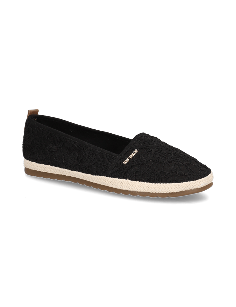 Tom-Tailor-Textil-Espadrille-schwarz