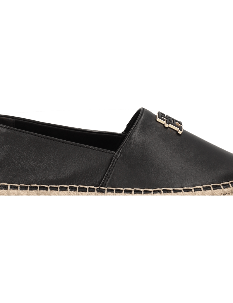 Tommy-Hilfiger-LEATHER-ESPADRILLE-schwarz