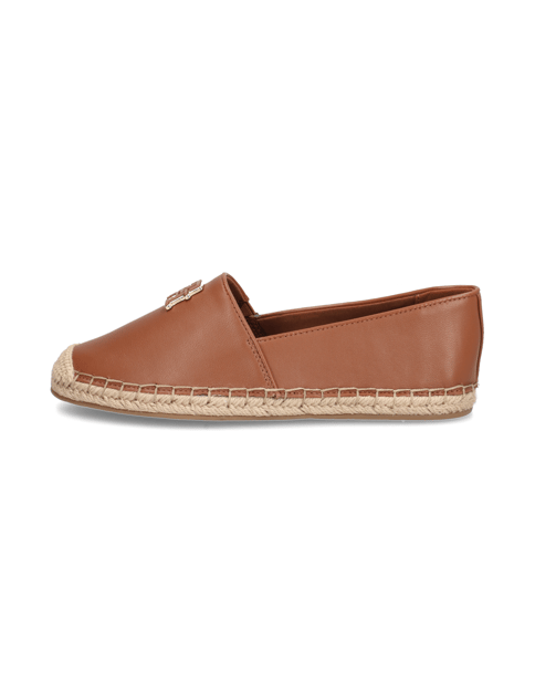 LEATHER ESPADRILLE