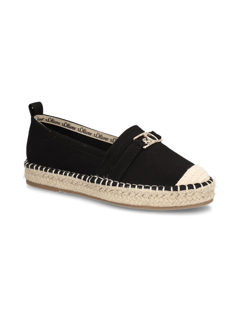 S.Oliver-Espadrille-schwarz