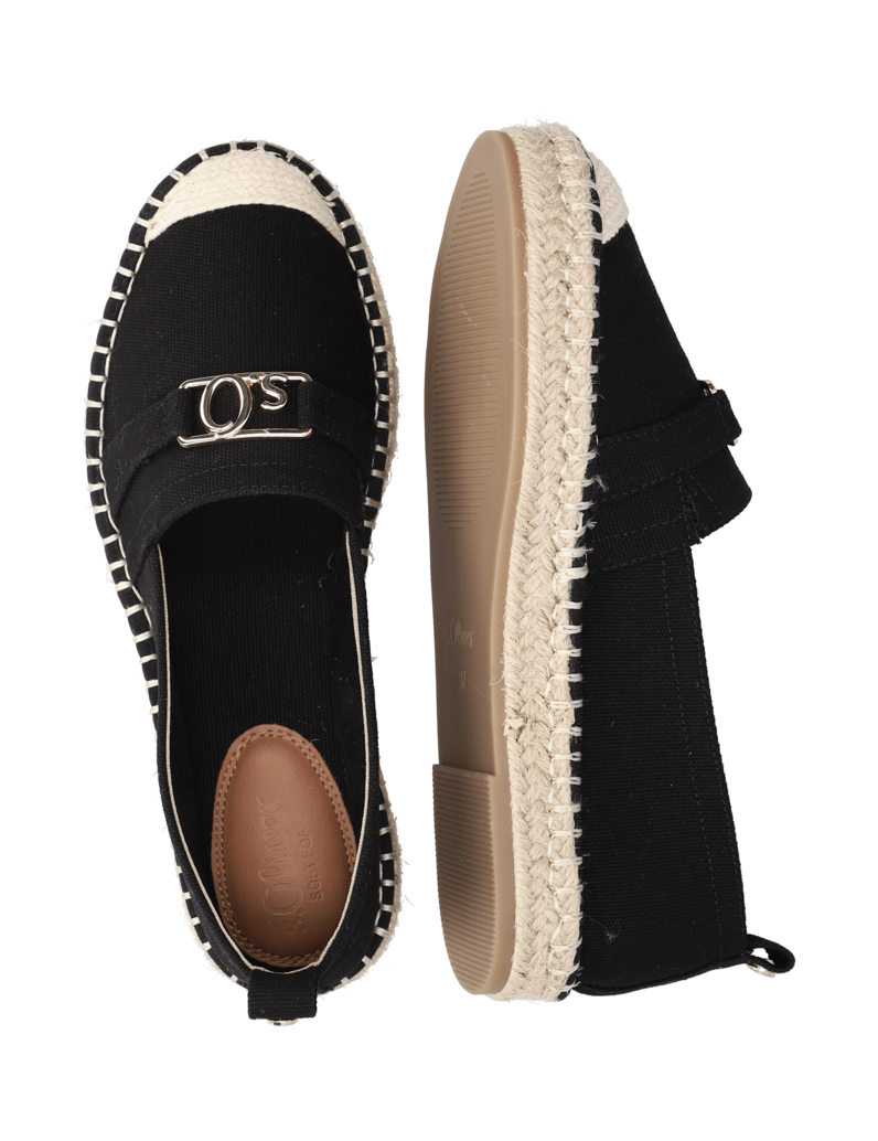 S.Oliver-Espadrille-schwarz