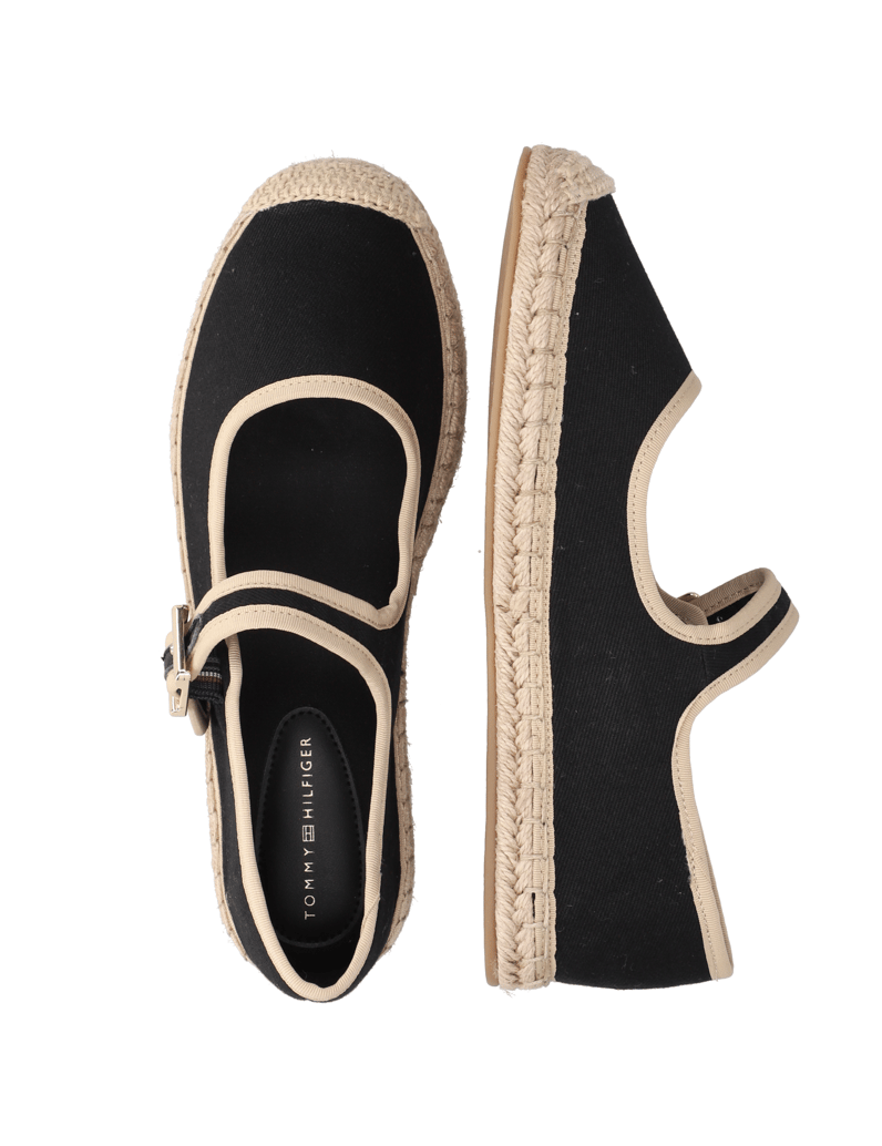Tommy-Hilfiger-MARYJANE-ESPADRILLE-schwarz
