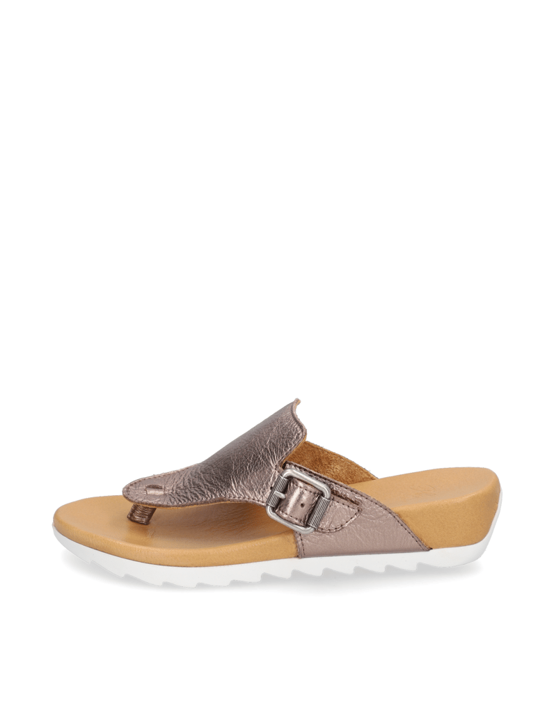 Pat-Calvin-Glattleder-Zehentrenner