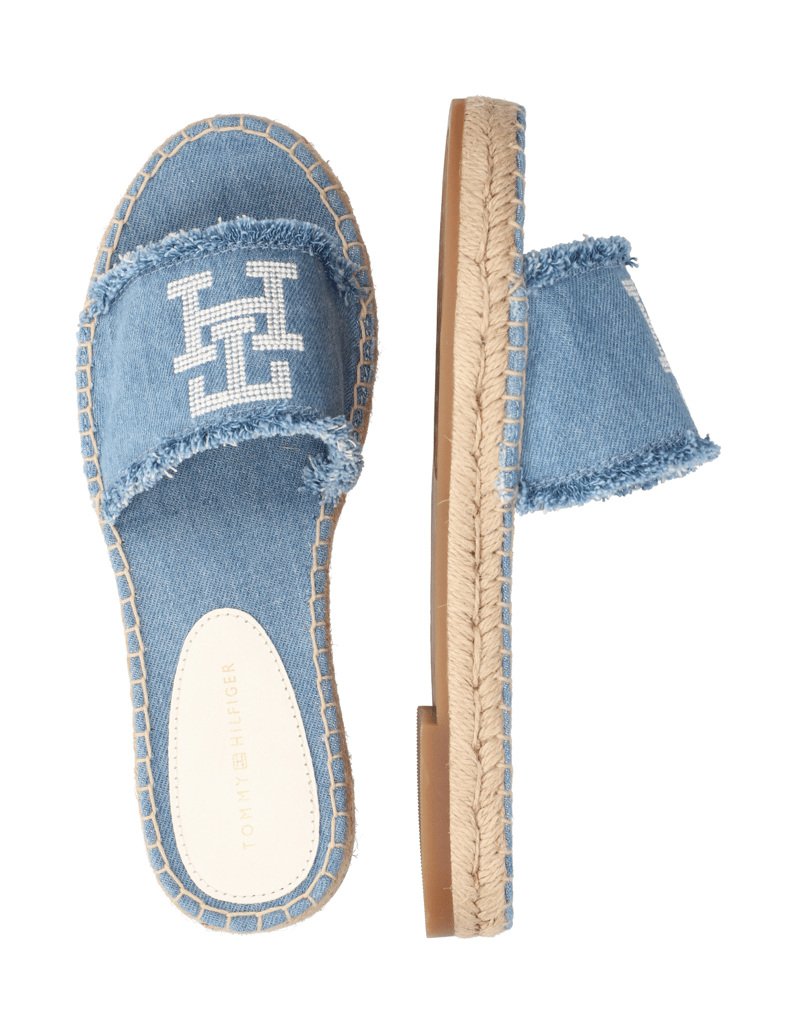 Tommy-Hilfiger-DENIM-FLAT-SANDAL-hellblau