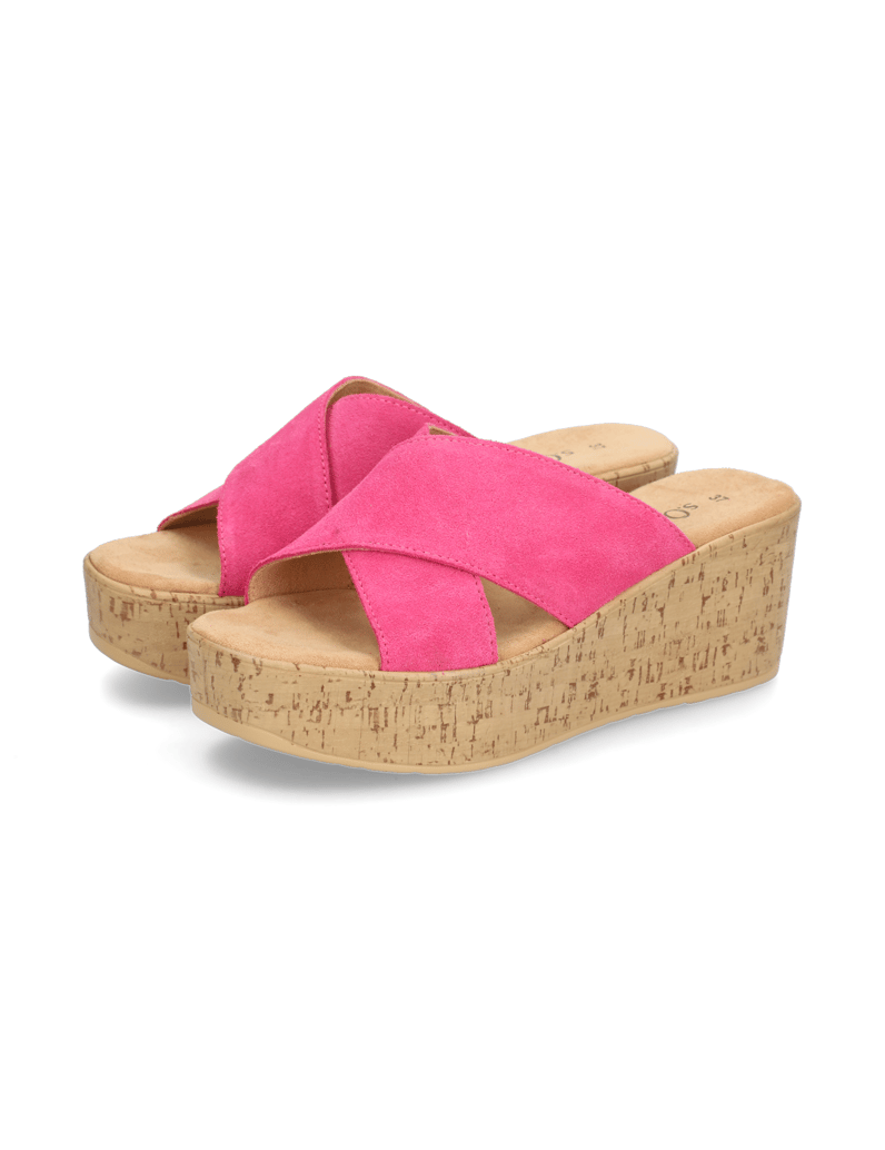 S.Oliver-Veloursleder-Pantoffel-pink